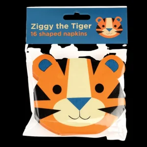 Danefæ RL Napkins (Pack of 16) Ziggy the tiger | Festudstyr