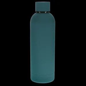 Danefæ RL Rubber coated steel bottle Petrol blue | Børn Drikkedunke Og Madkasser