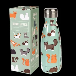 Danefæ RL Stainless Steel Bottle 260 ml Nine Lives | Børn Drikkedunke Og Madkasser