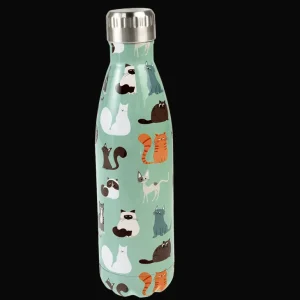 Danefæ RL Stainless Steel Bottle 500 ml Nine Lives | Børn Drikkedunke Og Madkasser