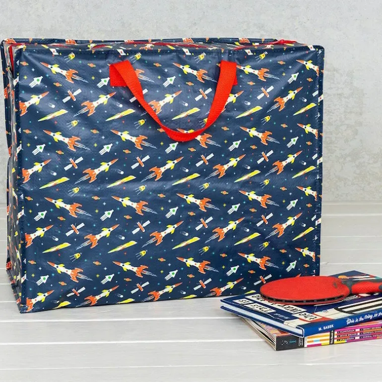 Danefæ RL Storage Bag Jumbo Space Age Rocket | Børn Børnetasker
