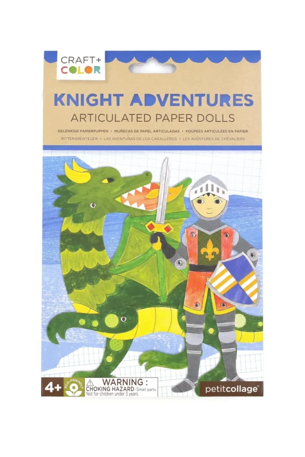 Danefæ Room2Play-Riddere Eventyr Articulated Paper Doll | Kreativ Leg