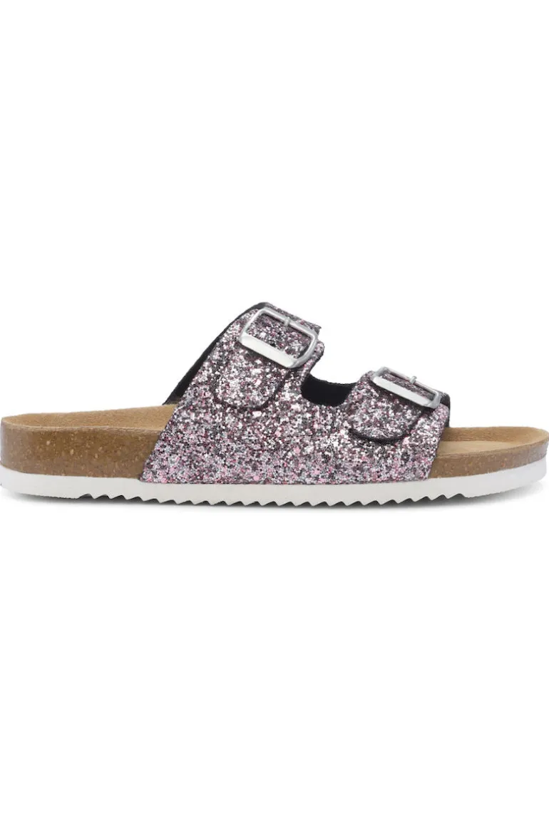 Danefæ Rugged Gear Bio Two Strap Kids Light Rose Glitter | Børn Sandaler | Sko