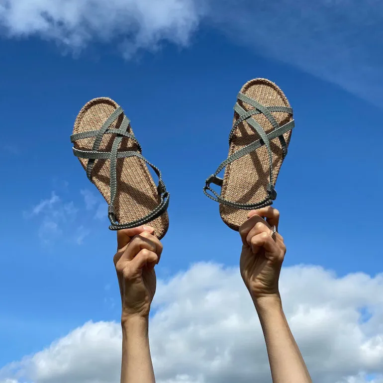 Danefæ Shangies Women 2 Soft Sage | Dame Sandaler