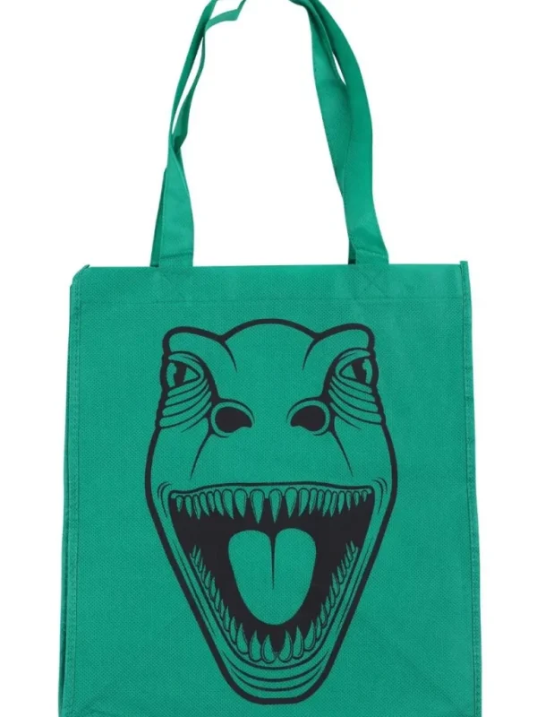 Danefæ Shopping Net (Large) Green T-REX | Børn Børnetasker