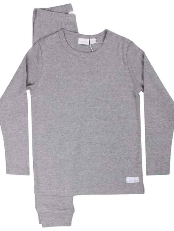 Danefæ SNORK - Classic Pyjamas Cosy Grey | Børn Nattøj