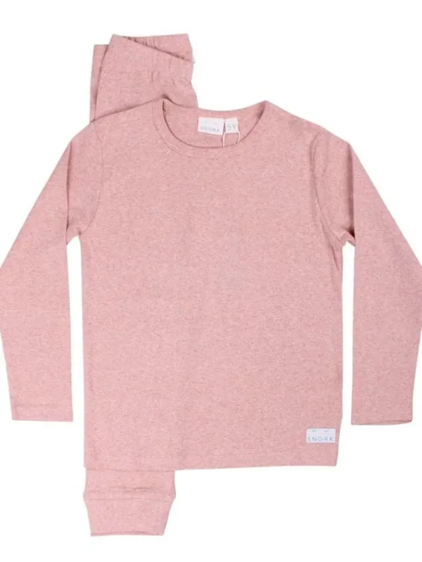 Danefæ SNORK - Classic Pyjamas Rose Melange | Børn Nattøj
