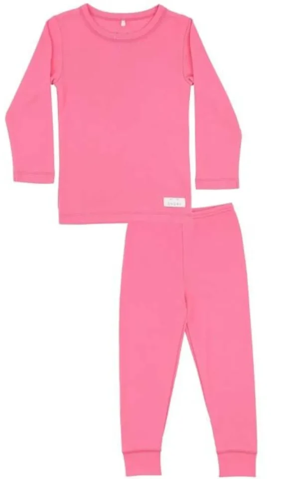 Danefæ SNORK Basic LS Pyjamas Pretty Pink | Børn Nattøj | Nattøj