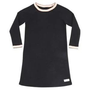 Danefæ SNORK LS Nightdress Black Lounge | Børn Nattøj