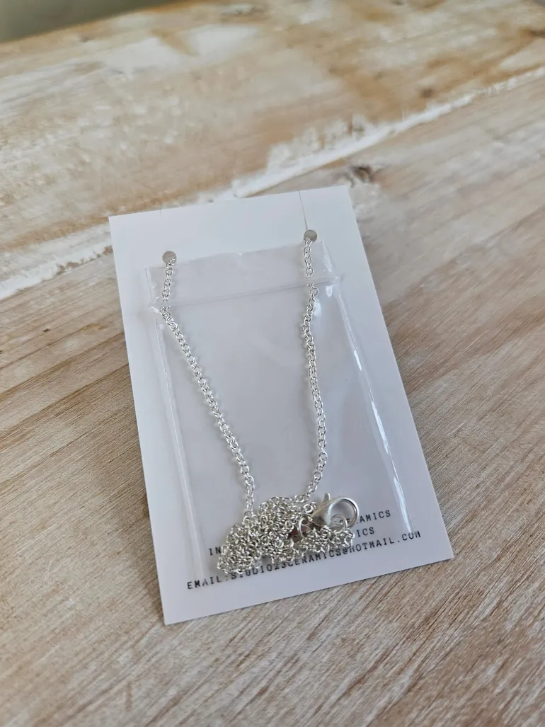 Danefæ Studio 23 Heart Pendant Olive | Dame Smykker