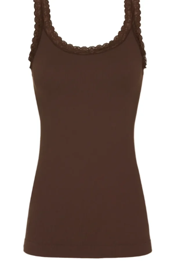 Danefæ Tim&Simonsen Frida rib Top | Dame Undertøj | Toppe