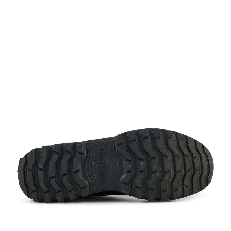 Danefæ WODEN Magda Rubber Track Boots Black | Dame Støvler | Gummistøvler