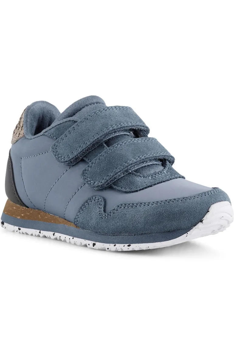 Danefæ WODEN Nor Suede Vintage Blue | Børn Sneakers | Sko