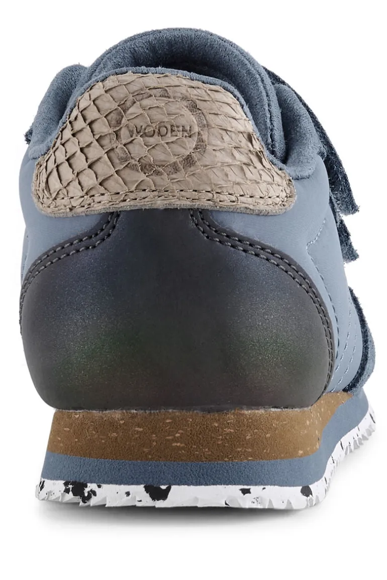 Danefæ WODEN Nor Suede Vintage Blue | Børn Sneakers | Sko
