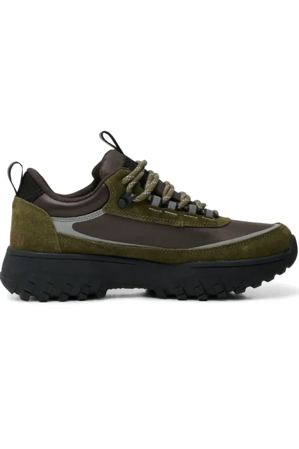 Danefæ WODEN Tessa Low Waterproof Dark Olive | Dame Sneakers