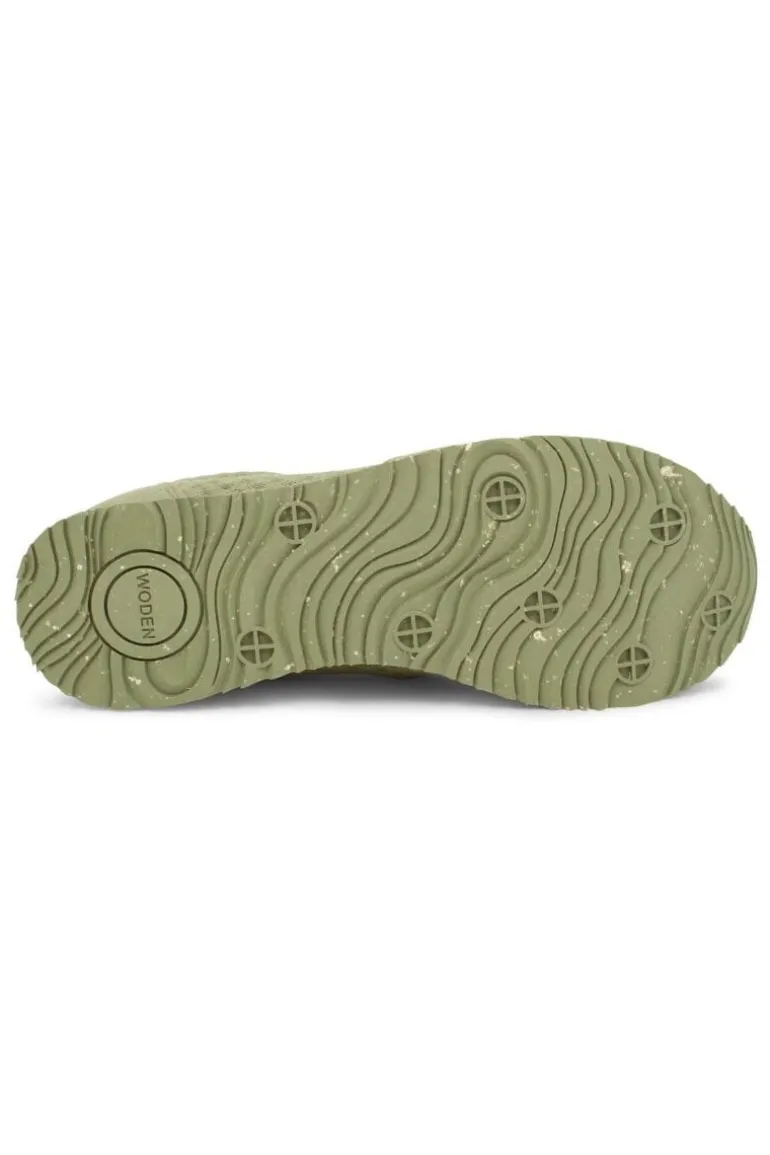 Danefæ WODEN Ydun Suede Mesh II Dusty Olive | Dame Sneakers